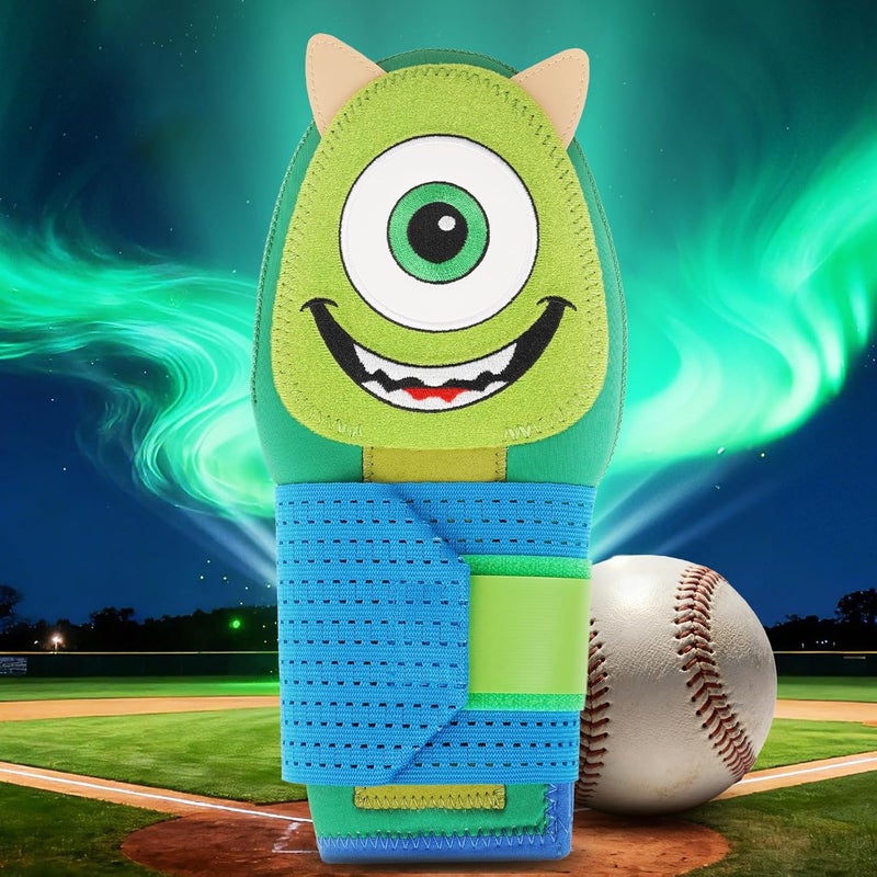 RVRAYS Baseball Sliding Mitt - Sliding Mitt for Youth - Drippy Drip Accessory Gingerbread Man, Coco, Scary HaHa - Softball - Image 2